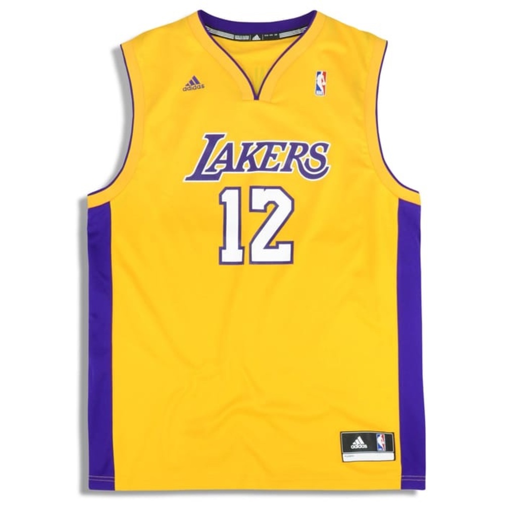 2012-13 Men’s Adidas LA Lakers Howard #12 adidas Jersey